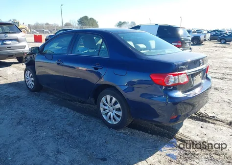 2013 Toyota Corolla Le z USA, uszkodzony, nr VIN 2T1BU4EE7DC111407